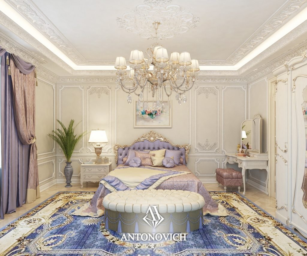 Роскошная спальня от Antonovich Home