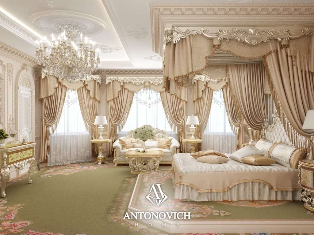 Спальня в классическом стиле от Antonovich Home