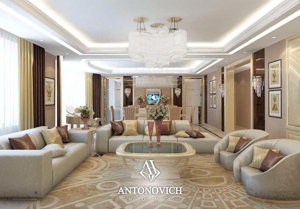 Стильный интерьер квартиры от Antonovich Home