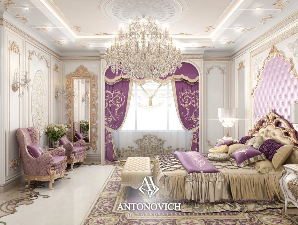 Королевская спальня от Antonovich Home