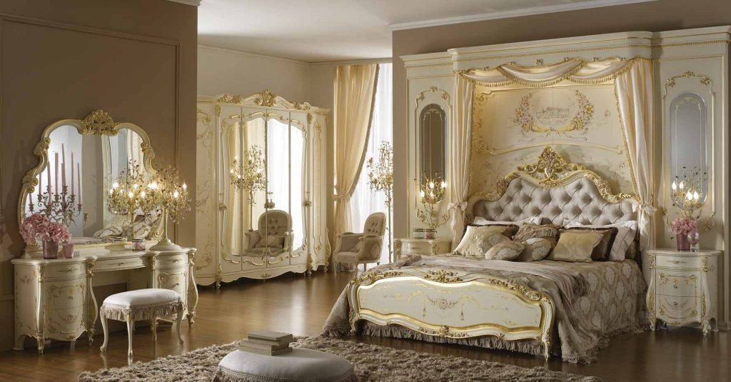 Кровать King Monnalisa для спальни Alberto Mario Ghezzani
