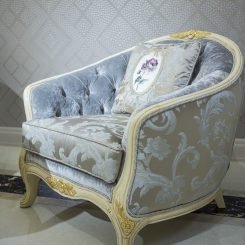 Кресло AMALFI CAPITONNE SAT от Antonovich Home