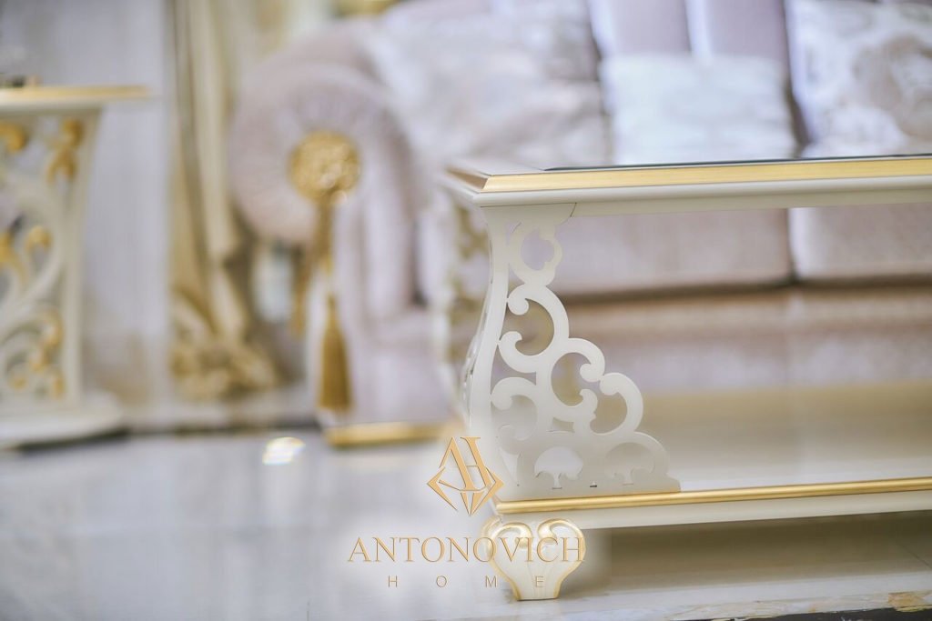 Зеркальный журнальный столик Carpanese Home от Antonovich Home