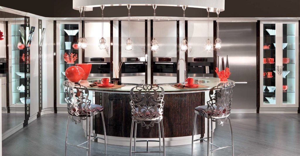 Фешенебельная коллекция мебели для кухни DIAMOND итальянской компании Brummel , Центр итальянской мебели Antonovich Home