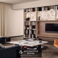 Poliform модульные системы гостиной Wall System от Antonovich Home