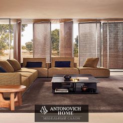 Poliform мягкая мебель (кресло) Kay Lounge от Antonovich Home