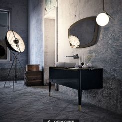 Puntotre мебель в ванную Art 3 от Antonovich Home