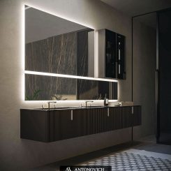 Puntotre мебель в ванную Vertigo 1 от Antonovich Home